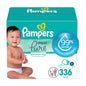 Pampers Baby Wipes Aqua Pure, 99% water - based wipes, Hypoallergenic and Unscented Baby Wipes, 672 Wipes Total (12 Flip - Top Packs) - 7DAY'S