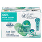 Pampers Baby Wipes Aqua Pure, 99% water - based wipes, Hypoallergenic and Unscented Baby Wipes, 672 Wipes Total (12 Flip - Top Packs) - 7DAY'S