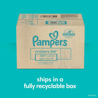 Pampers Diapers - Cruisers 360 - Size 5, 128 Count, Babyproof up to 100% Leakproof Pull - On Diaper - 7DAY'S