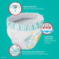 Pampers Diapers - Cruisers 360 - Size 5, 128 Count, Babyproof up to 100% Leakproof Pull - On Diaper - 7DAY'S