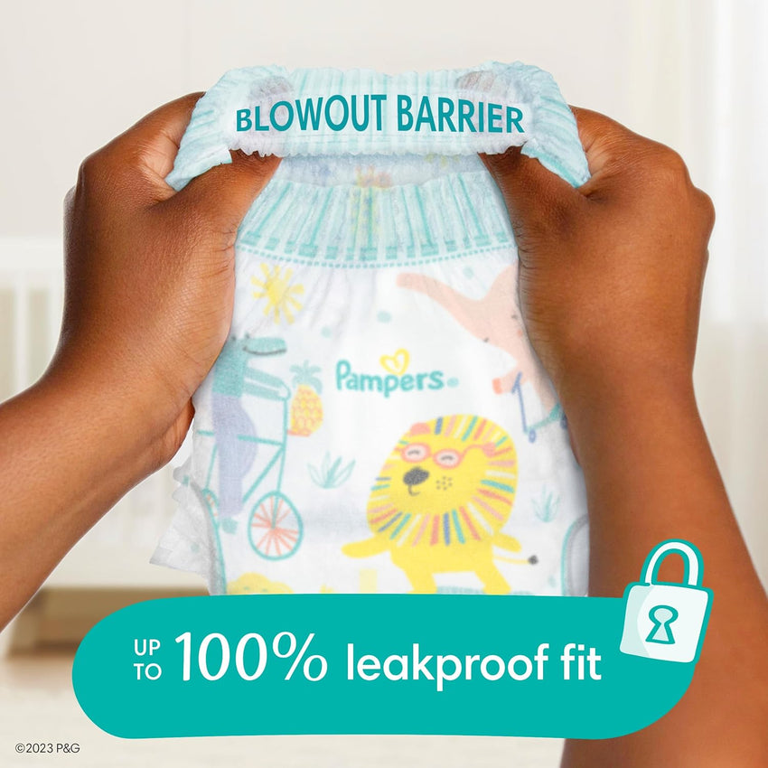 Pampers Diapers - Cruisers 360 - Size 5, 128 Count, Babyproof up to 100% Leakproof Pull - On Diaper - 7DAY'S