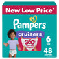 Pampers Diapers - Cruisers 360 - Size 5, 128 Count, Babyproof up to 100% Leakproof Pull - On Diaper - 7DAY'S