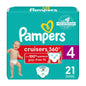 Pampers Diapers - Cruisers 360 - Size 5, 128 Count, Babyproof up to 100% Leakproof Pull - On Diaper - 7DAY'S