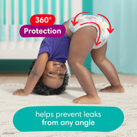 Pampers Diapers - Cruisers 360 - Size 5, 128 Count, Babyproof up to 100% Leakproof Pull - On Diaper - 7DAY'S