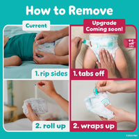 Pampers Diapers - Cruisers 360 - Size 5, 128 Count, Babyproof up to 100% Leakproof Pull - On Diaper - 7DAY'S