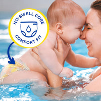 Pampers Swim Diapers - Splashers - Size 4, 18 Count, Gap - Free Disposable Baby Swimming Pants - 7DAY'S