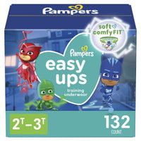Pampers Training Pants - Easy Ups Boys & Girls Bluey - Size 3T - 4T, 124 Count, Children's Potty Underwear (Packaging May Vary) - 7DAY'S
