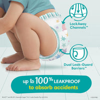 Pampers Training Pants - Easy Ups Boys & Girls Bluey - Size 3T - 4T, 124 Count, Children's Potty Underwear (Packaging May Vary) - 7DAY'S