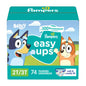 Pampers Training Pants - Easy Ups Boys & Girls Bluey - Size 3T - 4T, 124 Count, Children's Potty Underwear (Packaging May Vary) - 7DAY'S