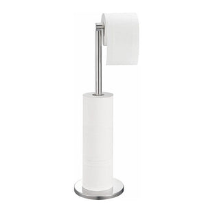 Paper Towel Holders for Floor Stainless Steel Toilet Paper Towel Rolls Storage Stands - 7DAY'S