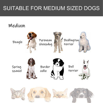 PawHut Metal Dog Crate 37" Heavy Duty Folding Kennel with Removable Tray Cover 4 Wheels Gray - 7DAY'S