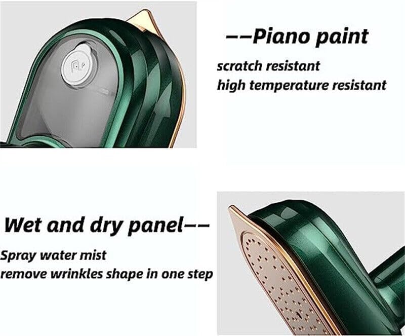 Peachloft Steamer, Peony Steamer, Brighnow Travel Steamers, Household Handheld Portable Garment Steamers, PortableSteamer for Clothes Travel, TravelSize Clothes Steamers, Rapid Heating (White) - 7DAY'S