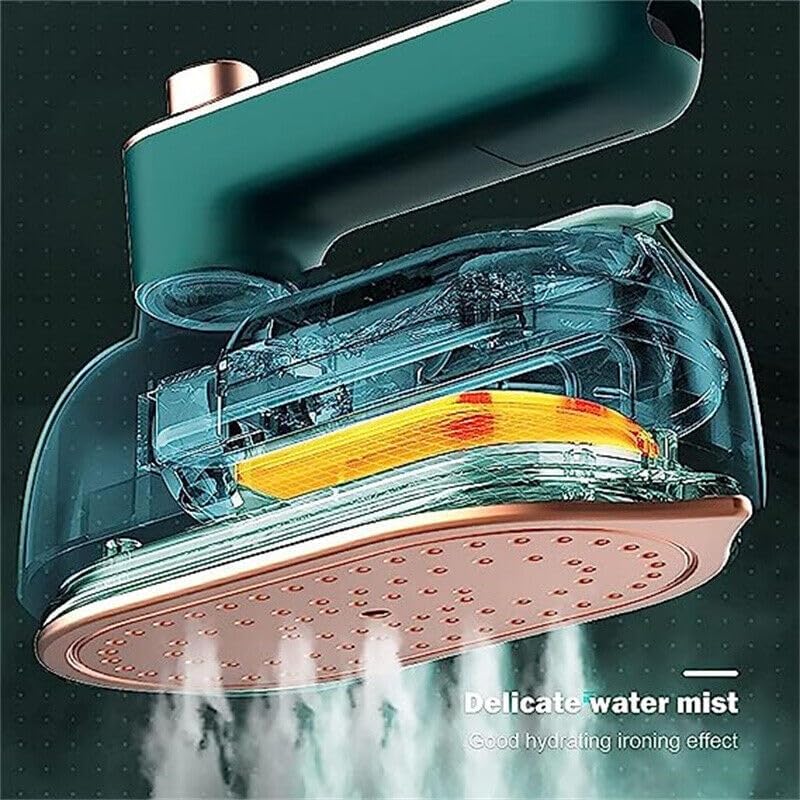 Peachloft Steamer, Peony Steamer, Brighnow Travel Steamers, Household Handheld Portable Garment Steamers, PortableSteamer for Clothes Travel, TravelSize Clothes Steamers, Rapid Heating (White) - 7DAY'S