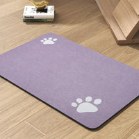 Pet Feeding Mat - Absorbent Dog Mat for Food and Water Bowl - No Stains Quick Dry Dog Water Dispenser Mat - Dog Accessories Pet Supplies - Dog Water Bowl for Messy Drinkers - 7DAY'S