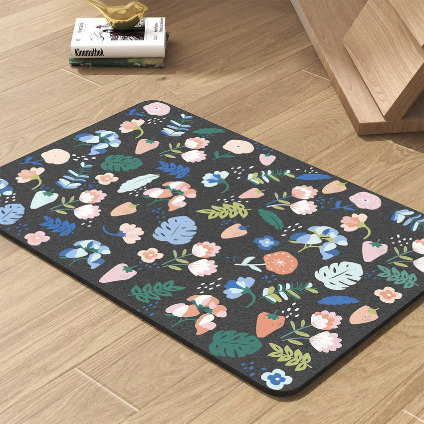 Pet Feeding Mat - Absorbent Dog Mat for Food and Water Bowl - No Stains Quick Dry Dog Water Dispenser Mat - Dog Accessories Pet Supplies - Dog Water Bowl for Messy Drinkers - 7DAY'S