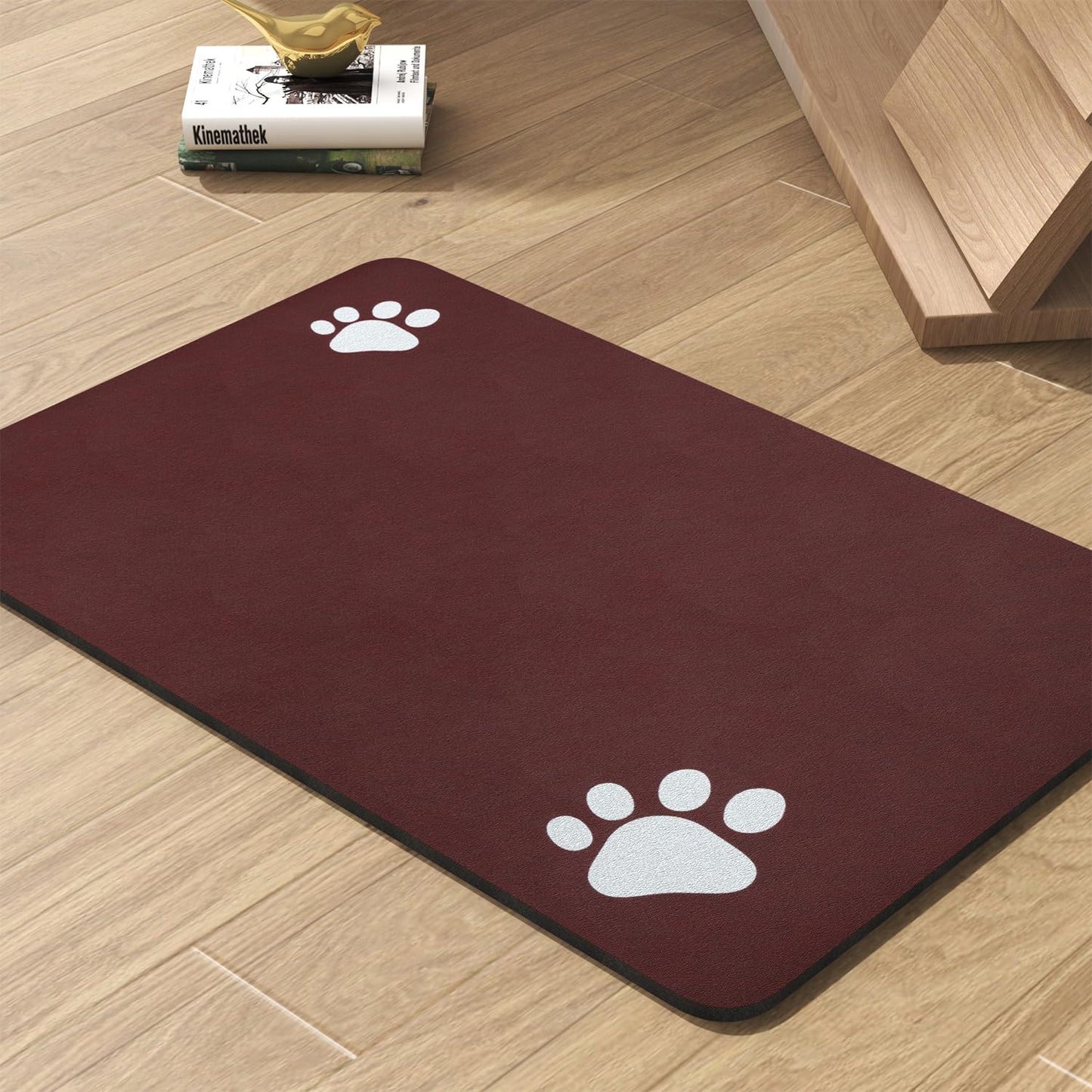 Pet Feeding Mat - Absorbent Dog Mat for Food and Water Bowl - No Stains Quick Dry Dog Water Dispenser Mat - Dog Accessories Pet Supplies - Dog Water Bowl for Messy Drinkers - 7DAY'S
