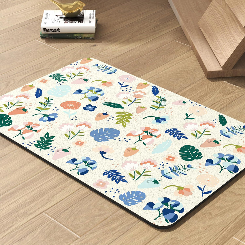 Pet Feeding Mat - Absorbent Dog Mat for Food and Water Bowl - No Stains Quick Dry Dog Water Dispenser Mat - Dog Accessories Pet Supplies - Dog Water Bowl for Messy Drinkers - 7DAY'S