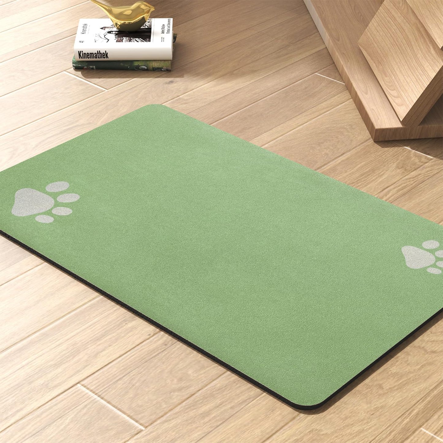 Pet Feeding Mat - Absorbent Dog Mat for Food and Water Bowl - No Stains Quick Dry Dog Water Dispenser Mat - Dog Accessories Pet Supplies - Dog Water Bowl for Messy Drinkers - 7DAY'S