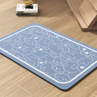 Pet Feeding Mat - Absorbent Dog Mat for Food and Water Bowl - No Stains Quick Dry Dog Water Dispenser Mat - Dog Accessories Pet Supplies - Dog Water Bowl for Messy Drinkers - 7DAY'S