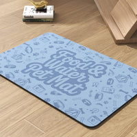 Pet Feeding Mat - Absorbent Dog Mat for Food and Water Bowl - No Stains Quick Dry Dog Water Dispenser Mat - Dog Accessories Pet Supplies - Dog Water Bowl for Messy Drinkers - 7DAY'S