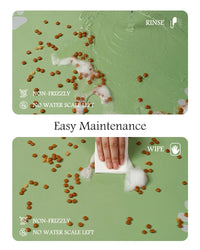 Pet Feeding Mat - Absorbent Dog Mat for Food and Water Bowl - No Stains Quick Dry Dog Water Dispenser Mat - Dog Accessories Pet Supplies - Dog Water Bowl for Messy Drinkers - 7DAY'S