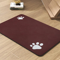 Pet Feeding Mat - Absorbent Dog Mat for Food and Water Bowl - No Stains Quick Dry Dog Water Dispenser Mat - Dog Accessories Pet Supplies - Dog Water Bowl for Messy Drinkers - 7DAY'S