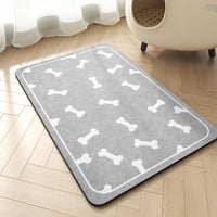Pet Feeding Mat for Food and Water Bowl - No Stains Easy Clean Dog Food Quick Dry DogMat - Puppy Supplies Dog Water Bowl Mats - 7DAY'S