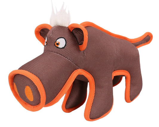 Pet Life Animal Dura - Chew Reinforce Stitched Durable Water Resistant Plush Chew Tugging Dog Toy - 7DAY'S
