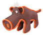 Pet Life Animal Dura - Chew Reinforce Stitched Durable Water Resistant Plush Chew Tugging Dog Toy - 7DAY'S
