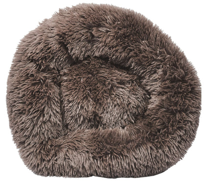 Pet Life 'Nestler' High - Grade Plush and Soft Rounded Dog Bed - 7DAY'S