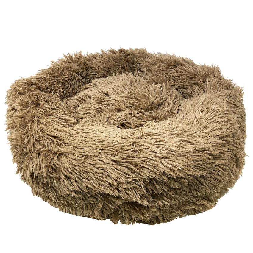 Pet Life 'Nestler' High - Grade Plush and Soft Rounded Dog Bed - 7DAY'S