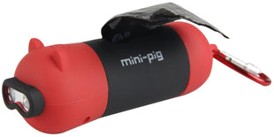 Pet Life 'Oink' LED Flashlight and Waste Bag Dispenser