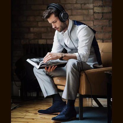 PHILIPS Fidelio X2HR Over The Ear Open Back Wired Headphone 50mm Drivers - Black Professional Studio Monitor Headphones with Detachable Cable - 7DAY'S