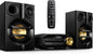 PHILIPS FX10 Bluetooth Stereo System for Home with CD Player , MP3, USB, FM Radio, Bass Reflex Speaker, 230 W, Remote Control Included - 7DAY'S