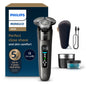 Philips Norelco 9400 Rechargeable Wet/Dry Electric Shaver with SenseIQ and Comfort Glide Ring Technology, Battery Powered, Silver, S9502/83 - 7DAY'S