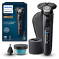 Philips Norelco 9400 Rechargeable Wet/Dry Electric Shaver with SenseIQ and Comfort Glide Ring Technology, Battery Powered, Silver, S9502/83 - 7DAY'S