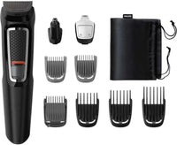 Philips Norelco Multigroom All - in - One Trimmer Series 3000 with 13 pieces - No Blade Oil Needed, MG3750/50 - 7DAY'S