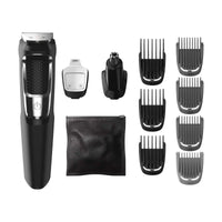 Philips Norelco Multigroom All - in - One Trimmer Series 3000 with 13 pieces - No Blade Oil Needed, MG3750/50 - 7DAY'S