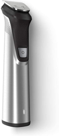 Philips Norelco Multigroom Men's Beard Grooming Kit with Trimmer for Head Body, Face - Stainless Steel with Travel Case - 7DAY'S