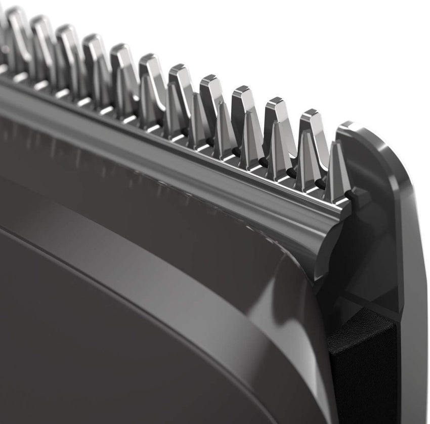 Philips Norelco Multigroom Men's Beard Grooming Kit with Trimmer for Head Body, Face - Stainless Steel with Travel Case - 7DAY'S
