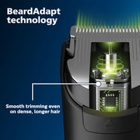 PHILIPS Norelco Multigroom Series 9000 - 21 Piece Men's Grooming Kit for Beard, Body, face, Nose, Ear Hair Trimmer - 7DAY'S