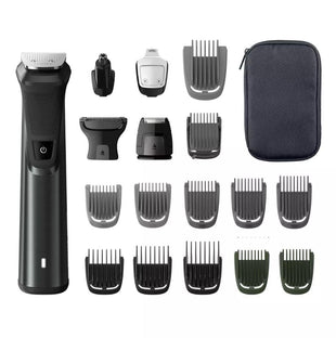 PHILIPS Norelco Multigroom Series 9000-21 Piece Men's Grooming Kit for Beard, Body, face, Nose, Ear Hair Trimmer
