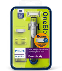 Philips Norelco OneBlade Face + Body Bonus Pack with FREE Blade, QP2630/72 - 7DAY'S