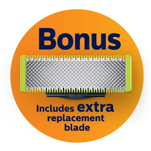 Philips Norelco OneBlade Face + Body Bonus Pack with FREE Blade, QP2630/72 - 7DAY'S