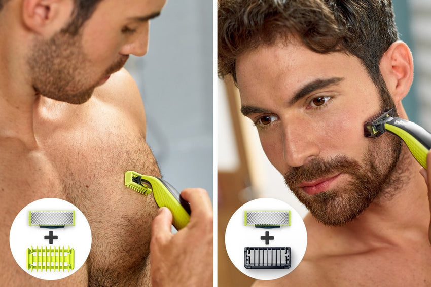 Philips Norelco OneBlade Face + Body Bonus Pack with FREE Blade, QP2630/72 - 7DAY'S