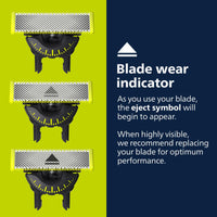 Philips Norelco OneBlade Face + Body Hybrid Electric Trimmer and Shaver, QP2630/70 - 7DAY'S