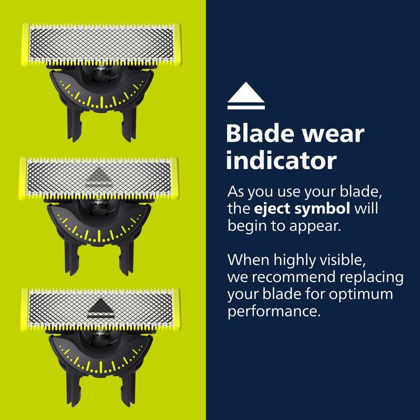 Philips Norelco OneBlade Face + Body Hybrid Electric Trimmer and Shaver, QP2630/70 - 7DAY'S