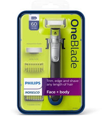 Philips Norelco OneBlade Face + Body Hybrid Electric Trimmer and Shaver, QP2630/70 - 7DAY'S