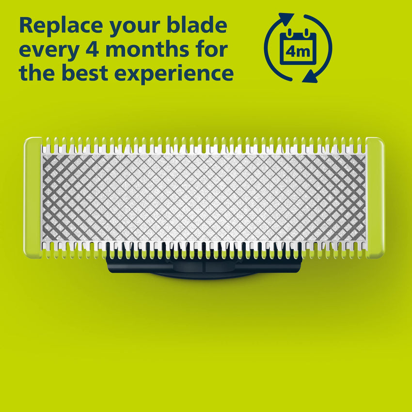 Philips Norelco OneBlade Face + Body Hybrid Electric Trimmer and Shaver, QP2630/70 - 7DAY'S