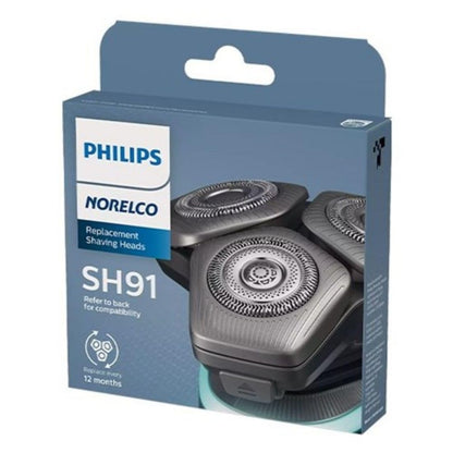 Philips Norelco SH91/52 Replacement Blades for Shaver Series 9000 (S9xxx) and S9000 Prestige (SP98xx) - Self - Sharpening Precision Blades - 7DAY'S